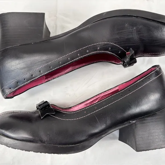 Shoes for Crews  pump chunky vintage Y2k