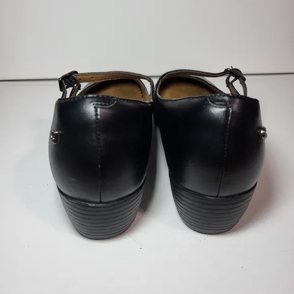 Shoes For Crews Vita Women's Black Mary Jane Dress Shoes Style #58565 Size 9