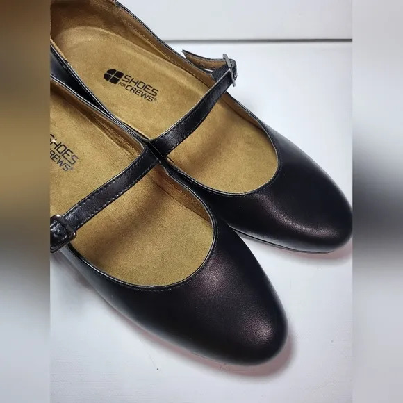 Shoes For Crews Vita Women's Black Mary Jane Dress Shoes Style #58565 Size 9