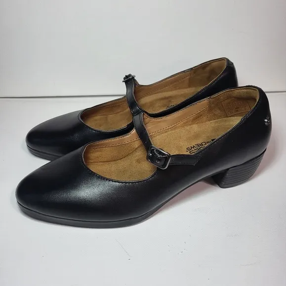 Shoes For Crews Vita Women's Black Mary Jane Dress Shoes Style #58565 Size 9