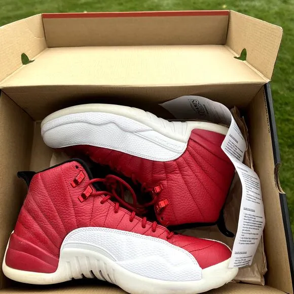 Size 9 - Nike Air Jordan 12 Retro Gym Red Men's Shoes - Ships Now