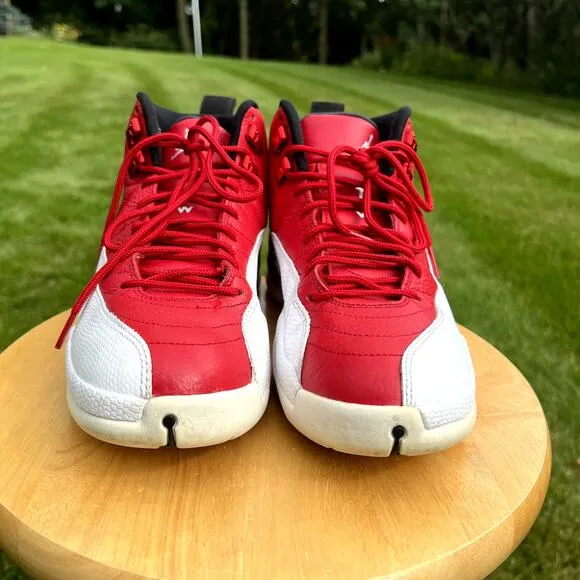 Size 9 - Nike Air Jordan 12 Retro Gym Red Men's Shoes - Ships Now