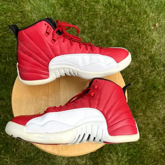 Size 9 - Nike Air Jordan 12 Retro Gym Red Men's Shoes - Ships Now