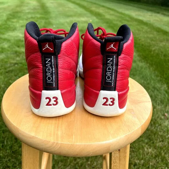 Size 9 - Nike Air Jordan 12 Retro Gym Red Men's Shoes - Ships Now
