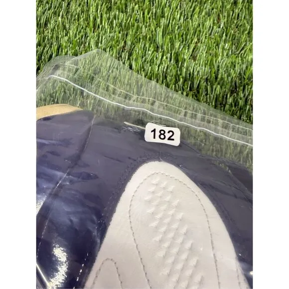 Size 9.5 - Air Jordan 9 Retro UNC Patent Blue white fire