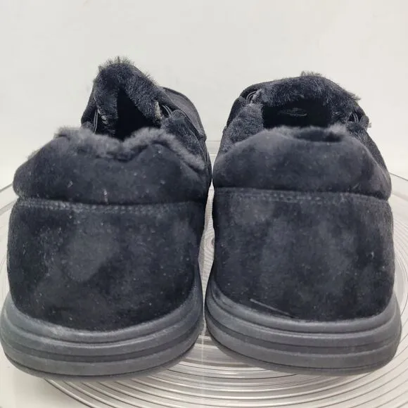 Skechers Expected X Larmen Slippers Shoes Men 12 Relaxed Fit Black Slip On 66445