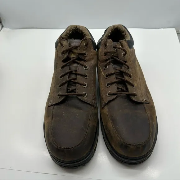 Skechers Mens 16 Mariner Utility Boot 4470EW Leather Chunky Low Y2K Work Shoes
