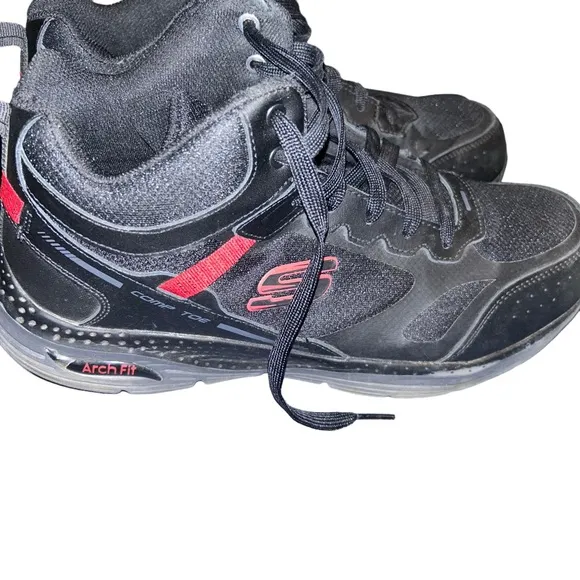 Skechers Men's Arch Fit Sr-Bensen Composite  Toe Sneaker size 13 work shoes