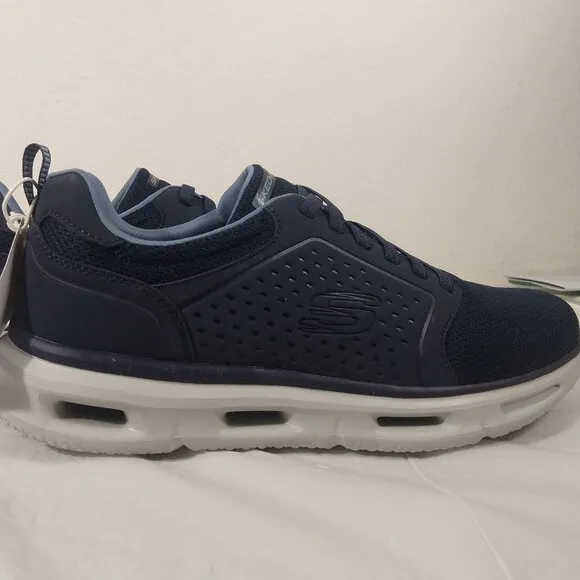 Skechers Mens Glide Lite Pacer Shoes Navy Blue Size 11 US
