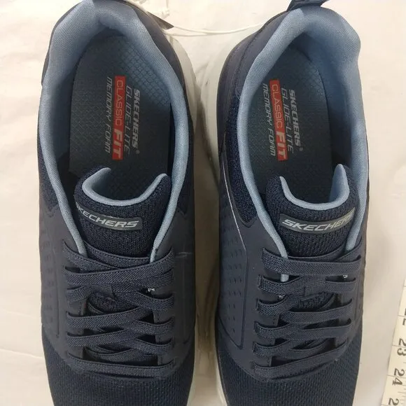 Skechers Mens Glide Lite Pacer Shoes Navy Blue Size 11 US