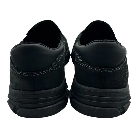 Skechers Respected Calum Shoes Mens 11.5 Black Slip On Relaxed Fit Memory Foam