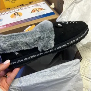 Skechers Slip-ins: BOBS Too Cozy - Meow PJ's - Slippers
