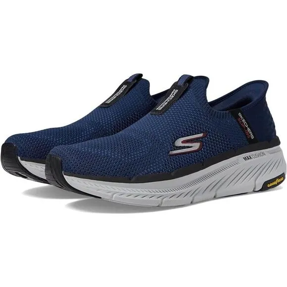 Skechers Slip-Ins Max Cushioning Premier 2.0 Sneaker Mens 8.5 Navy Shoes KHD1204
