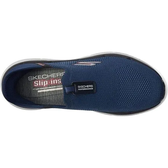 Skechers Slip-Ins Max Cushioning Premier 2.0 Sneaker Mens 8.5 Navy Shoes KHD1204