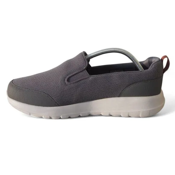 Skechers GOwalk Max Clinched Slip-on Comfort Shoes Grey 216010WW Men's 11WW