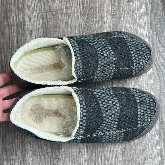 Smartwool Mocaroon Slippers Wool Blend Cozy Knit Indoor/Outdoor Gray Men’s 12