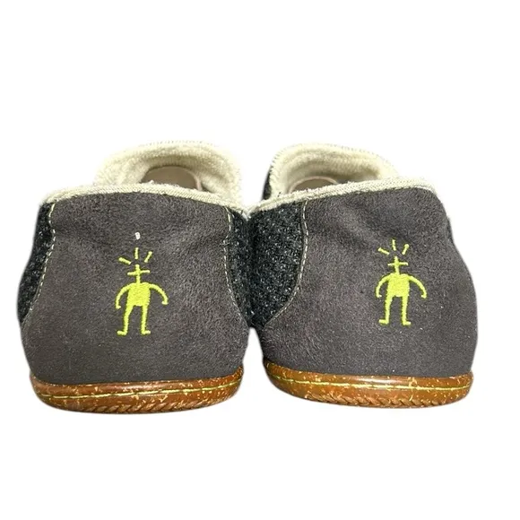 Smartwool Mocaroon Slippers Wool Blend Cozy Knit Indoor/Outdoor Gray Men’s 12