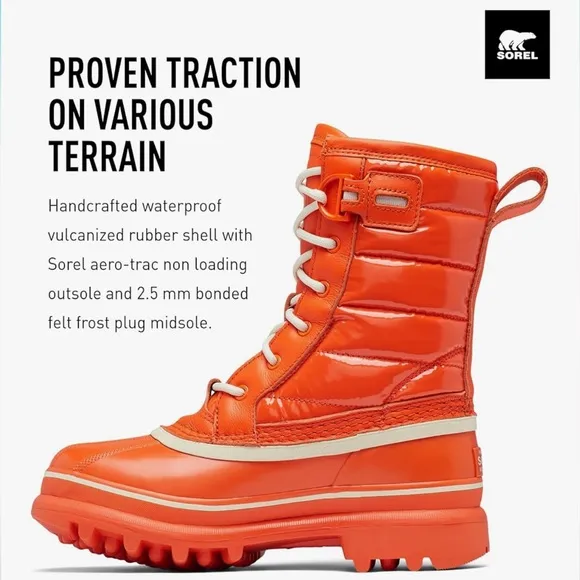 🦋Sorel 7.5 Women's Caribou Royal Waterproof Boots