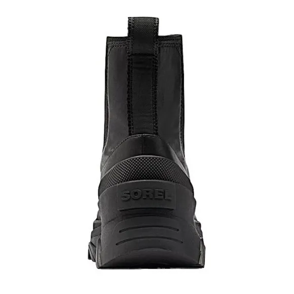 SOREL BREX Chelsea Lug Sole Waterproof Booties Women's Shoes Black Size 7