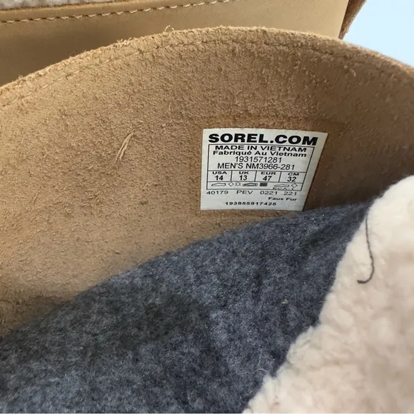 Sorel Caribou Men’s Winter Snow Boots Waterproof