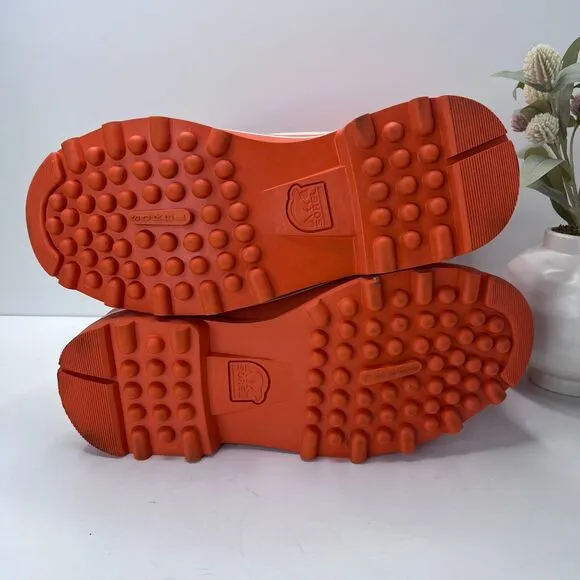 Sorel Caribou Royal Leather Waterproof Boots Optimized Orange Women's US 10.5