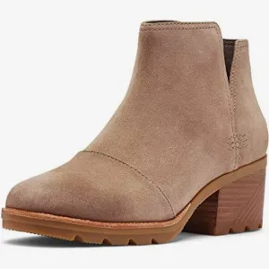 Sorel Cate Cutout Beige Suede Bootie Size‎ 8