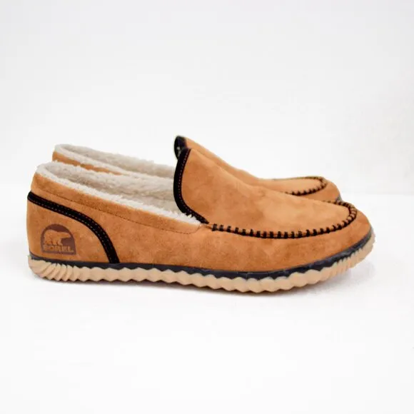 SOREL DUDE MOC Elk Men's Slipper Size 11