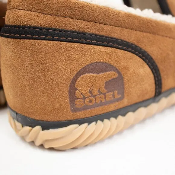 SOREL DUDE MOC Elk Men's Slipper Size 11