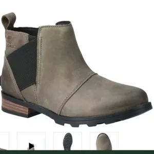 Sorel Emilie Chelsea Waterproof Ankle Boots for Ladies, size 6.5