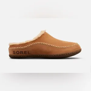 SOREL FALCON RIDGEM II MEN'S BROWN SUEDE SLIPPERS