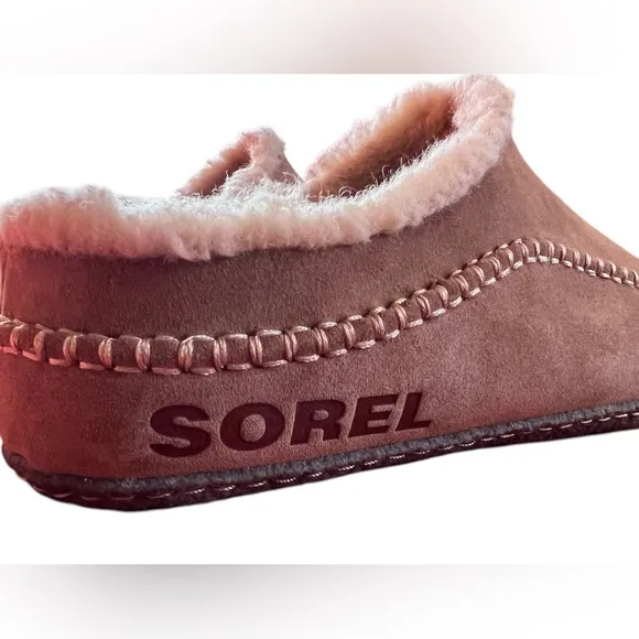 SOREL FALCON RIDGEM II MEN'S BROWN SUEDE SLIPPERS