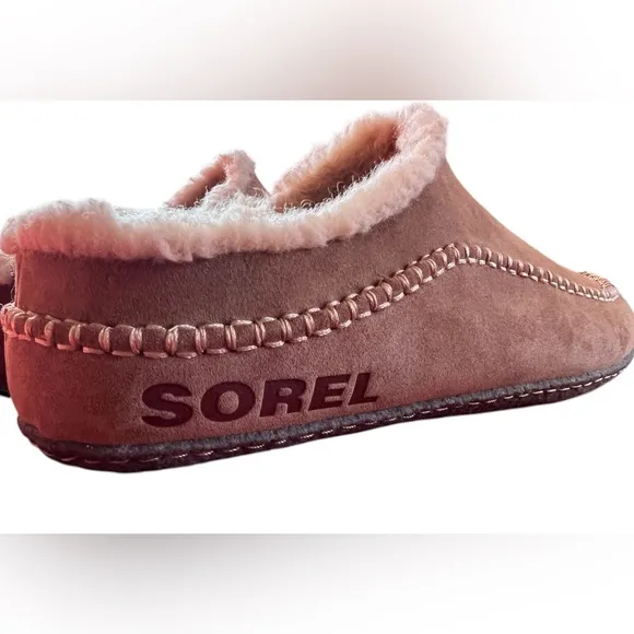 SOREL FALCON RIDGEM II MEN'S BROWN SUEDE SLIPPERS