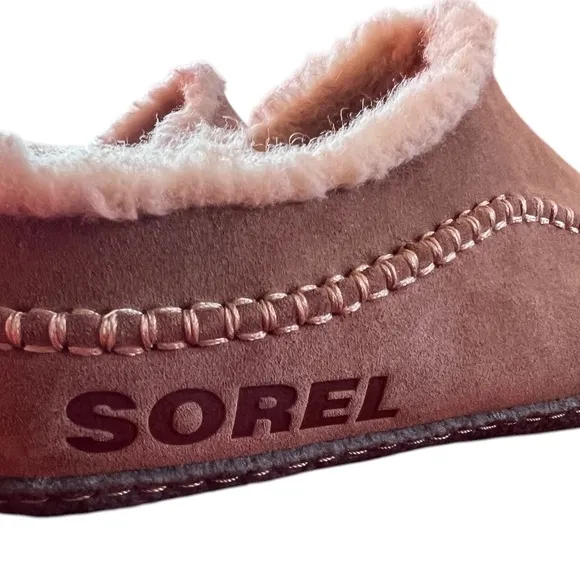 SOREL FALCON RIDGEM II MEN'S BROWN SUEDE SLIPPERS