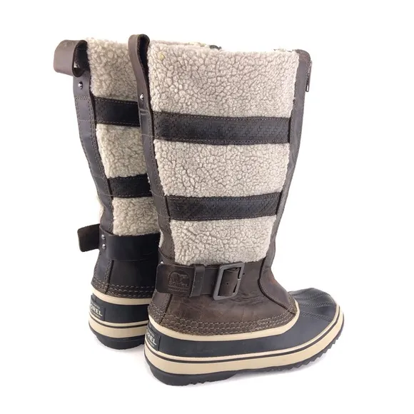 Sorel Helen of Tundra Waterproof Leather Winter Boots 8