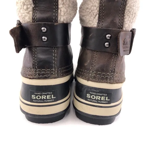 Sorel Helen of Tundra Waterproof Leather Winter Boots 8