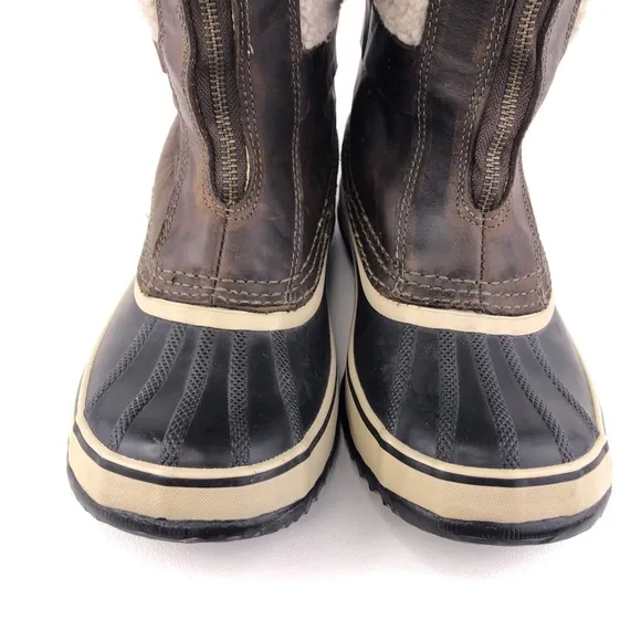 Sorel Helen of Tundra Waterproof Leather Winter Boots 8