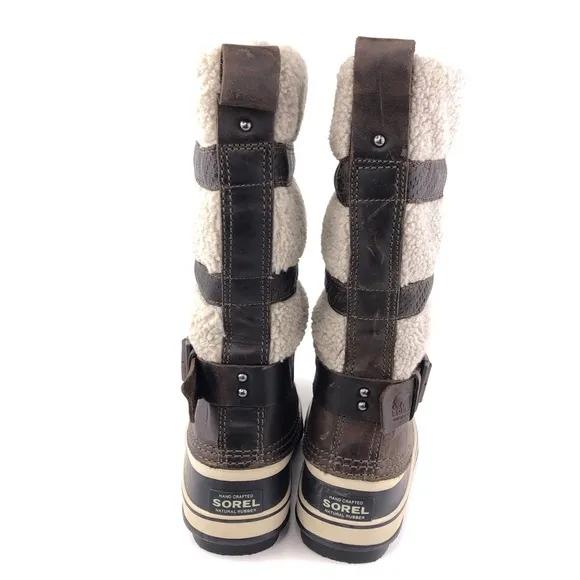 Sorel Helen of Tundra Waterproof Leather Winter Boots 8
