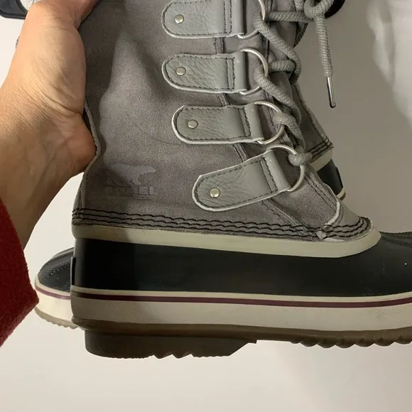 Sorel Joan of Arctic Grey Waterproof Boots