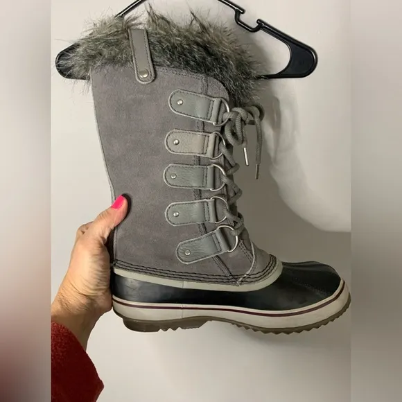 Sorel Joan of Arctic Grey Waterproof Boots