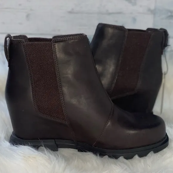 Sorel Joan of Arctic III Waterproof Wedge Chelsea Boots