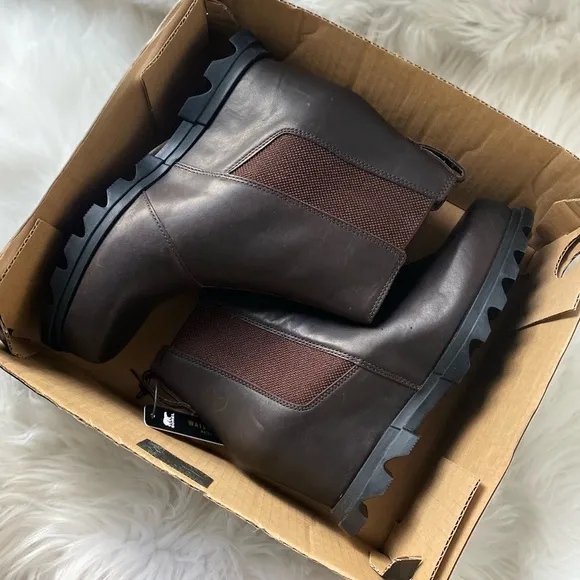 Sorel Joan of Arctic III Waterproof Wedge Chelsea Boots