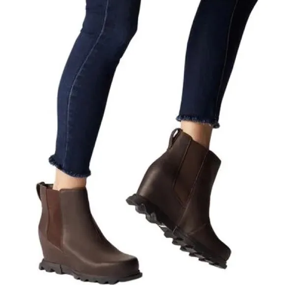 Sorel Joan of Arctic III Waterproof Wedge Chelsea Boots