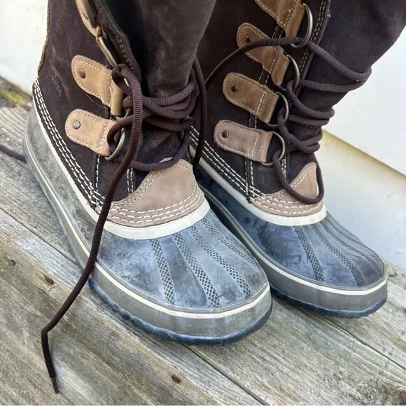 Sorel Joan of Ark Winter Snow Boots Style NL1540-258 Size 8
