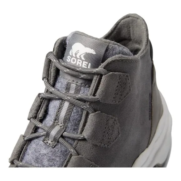 Sorel Kinetic Breakthru Grey Quarry Sneakers Ankle Bootie Boots Shoes Flat 6 NEW