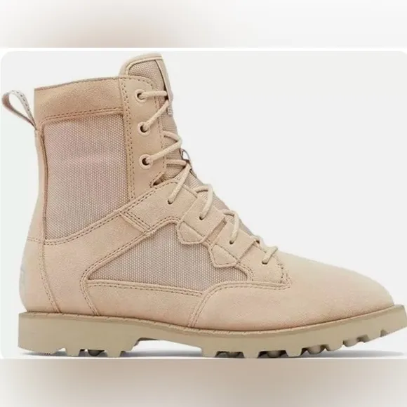 SOREL Ladies Caribou Boots Waterproof Tan Size 8 NEW