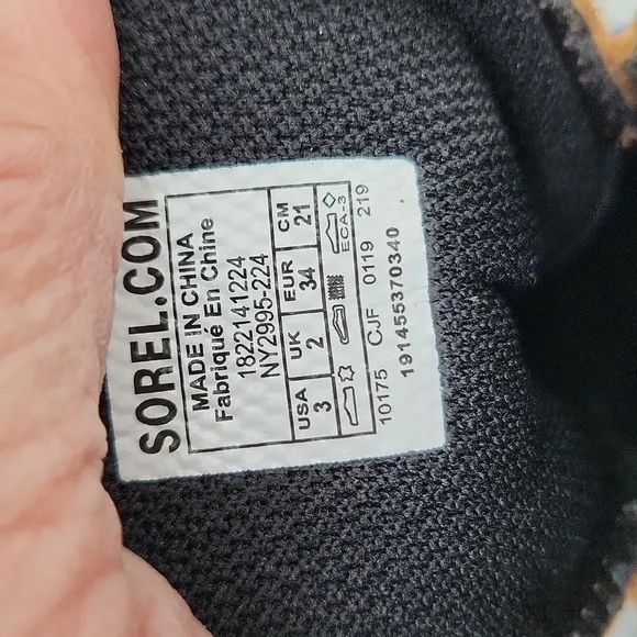 Sorel Madson Youth Hiking Waterproof Boots