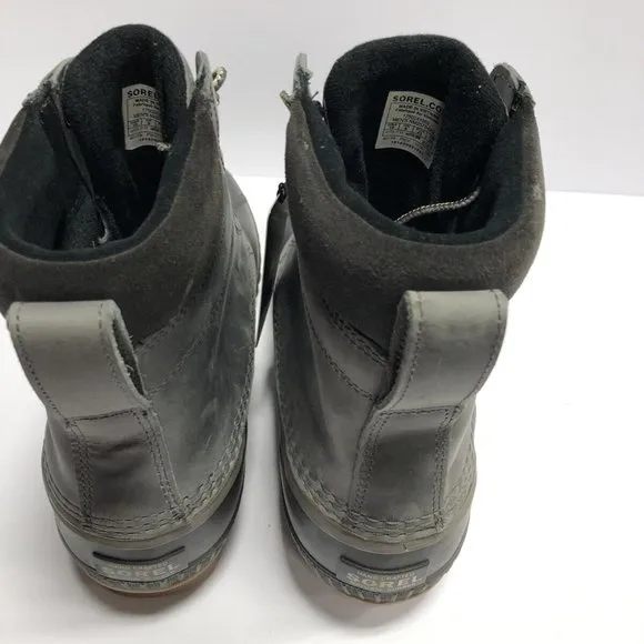 Sorel Men's Cheyenne II, Waterproof Gray Winter Boots, Size 10M