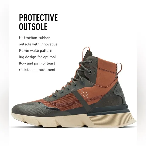 Sorel Men's Kinetic Rush Mid-Top Boots