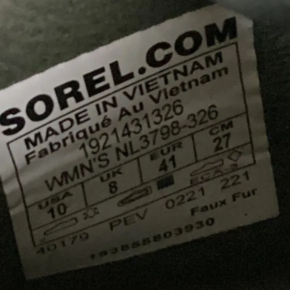 Sorel Out N About Plus Mid Boots Suede Camo 10