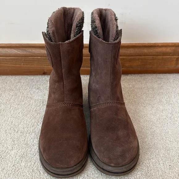 Sorel Rylee Brown Buckle Snow Boots Waterproof Womens Size 7